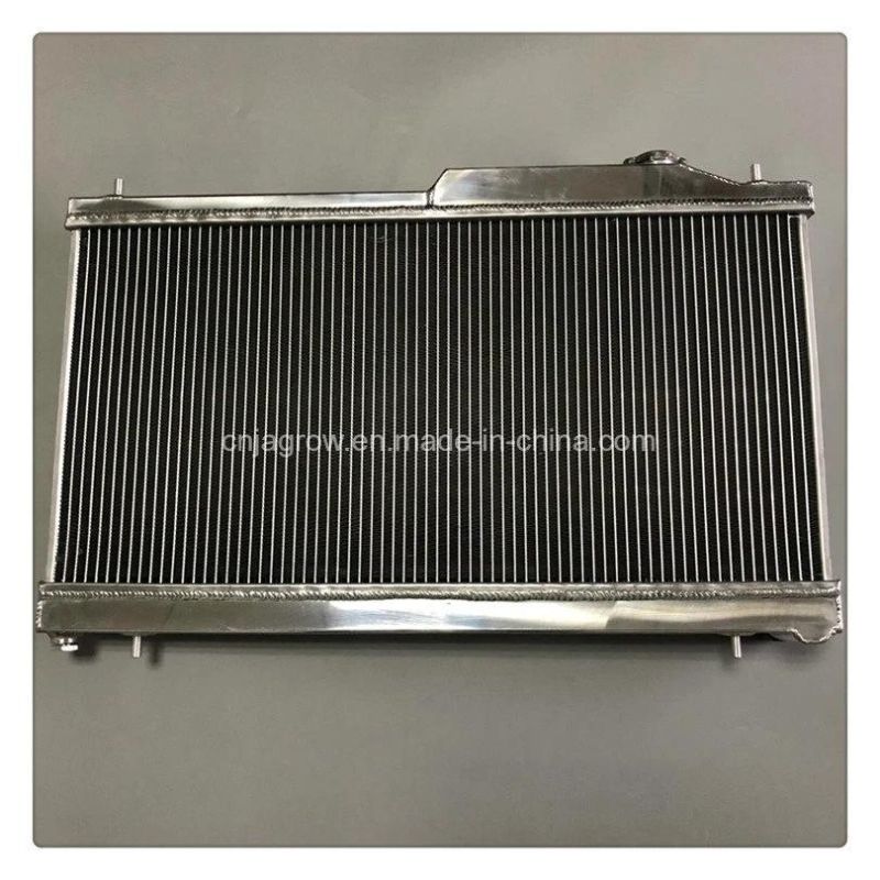 for Subaru Impreza Wrx Sti Racing Radiator with 2 Hose Inlets