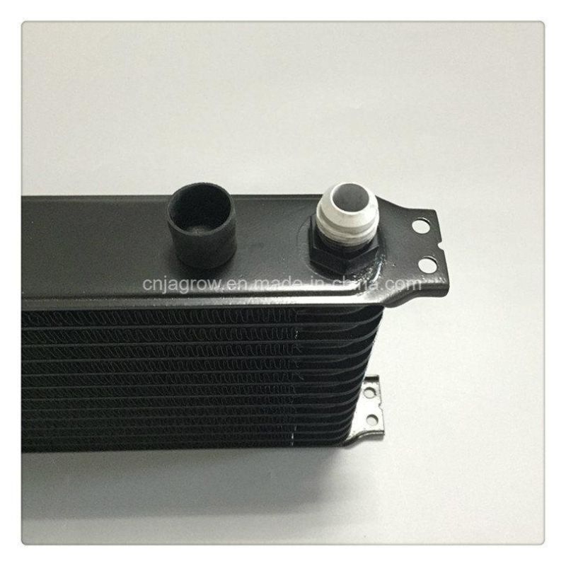 Aluminum Trust Greddy Type Black Oil Cooler 13 Row with An10 Thread