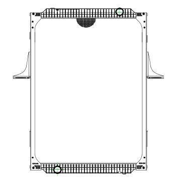 HD Truck Radiator for Rn Premium (00~) OEM: 51101856778, 67244A