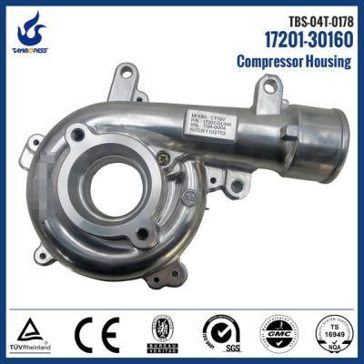 Turbo Compressor Housing for Toyota Hilux CT16V 1KD 17201-30100 17201-30160