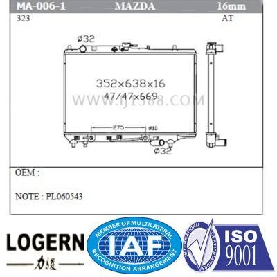 Cooling System Auto Radiator for Mazda 323 at