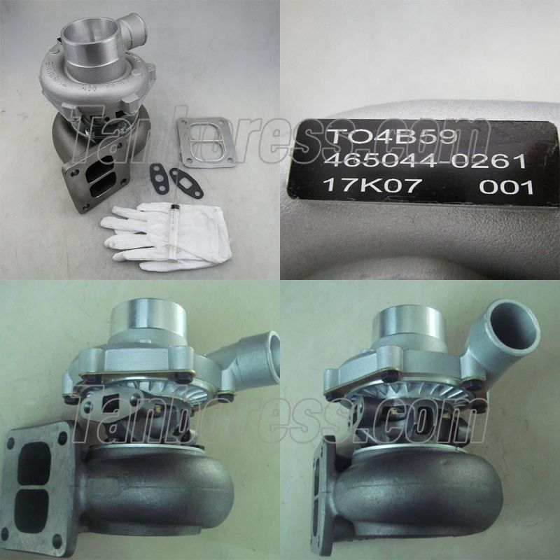 Turbocharger for Komatsu T04B59 S6D105B auto turbo 465044 465044-0261