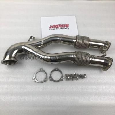 Hot 304 Stainless Steel Downpipe for Audi RS3 Exhaust Pipes