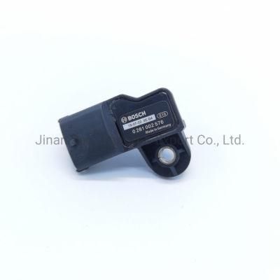 High Quality Engine Intake Sensor Intake Manifold Sensor 0281002576 for Sinotruk HOWO Volvo Truck Spare Parts