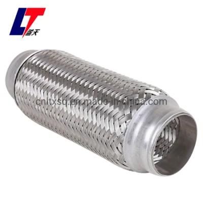 Brand New Vortex Car Muffler Stainless Steel Exhaust Flex Pipe