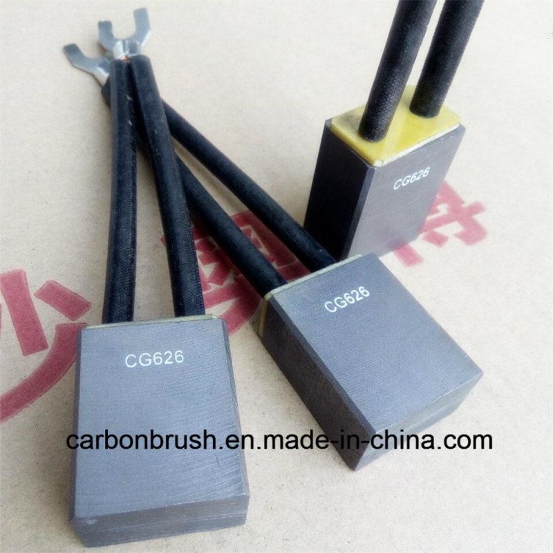 Supplying Carbon Brush CG626 Used in High Voltage Slip Ring