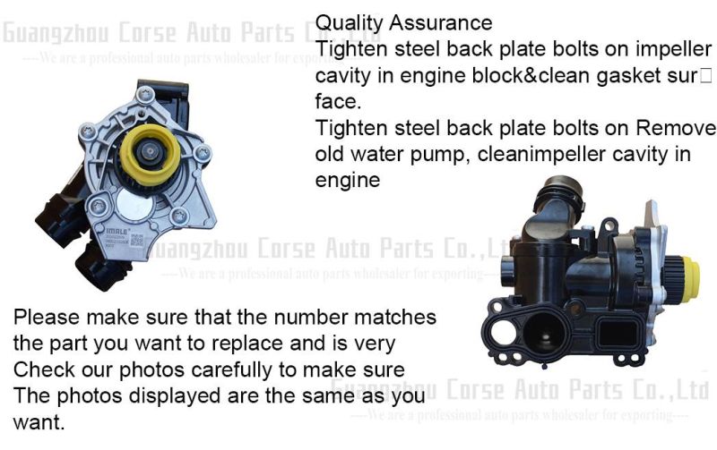 Auxiliary Coolant Water Pump Engine Water Pump for Audi-S VW-S Volvo-S Skoda-S 5n0965561A, 5n0-965-561A 