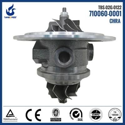 Turbocharger cartridge for Hyundai H-1 CRDI 140 HP 710060-0001 710060-1 turbo