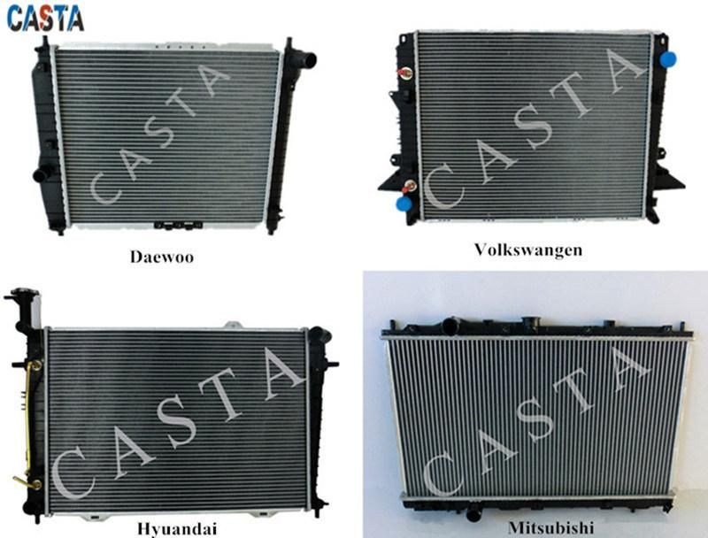 Auto Aluminum Radiator for Audi Mt