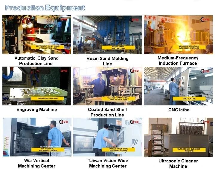 Super Quality OEM Gray Iron Producing CNC Machined Casting