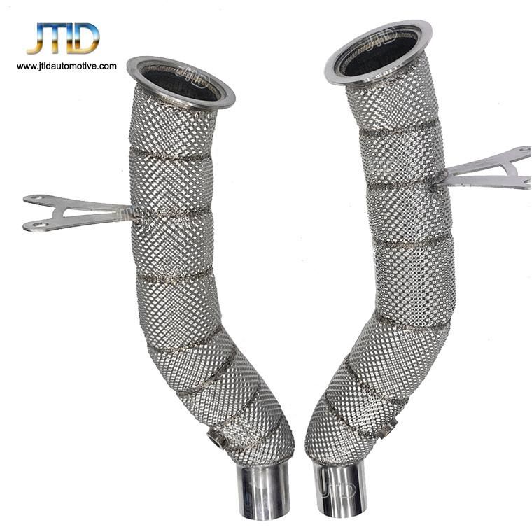 High Performance Stainless Steeel Car Exhaust Downpipe for Ferrari 458 Italia/Spider