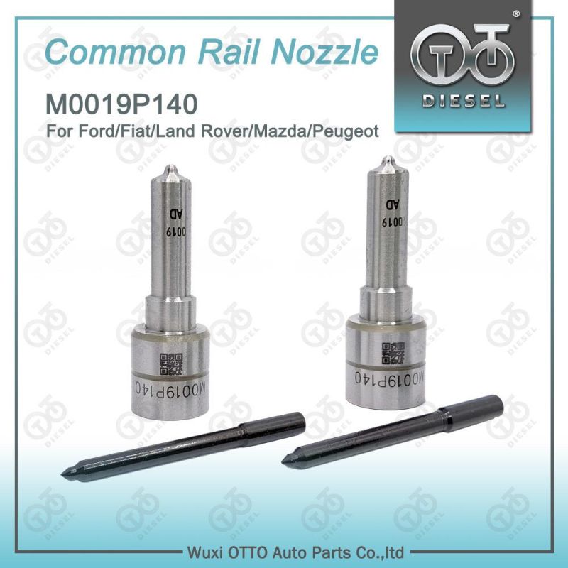 Diesel Common Rail Injector Nozzle M0019p140, for Injector 5ws40745 / Bk2q-9K546-AG / Bh1q-9K546-Ab / A2c5330791, Ford/FIAT/Land Rover/Mazda/Peugeot