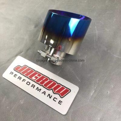 Blue Universal Exhaust Tip