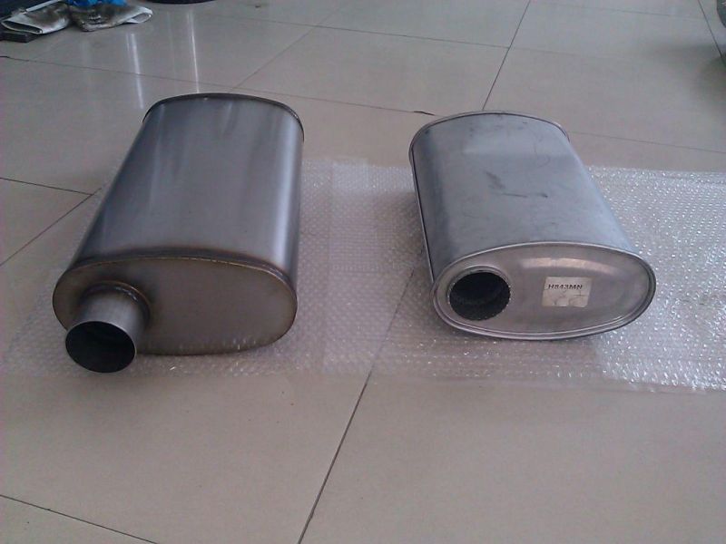 Sport Racing Muffler Silencer Performance Car Parts Pipes Exhaust System Downpipe Muffler