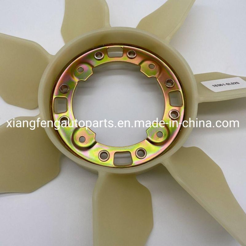 Plastic Cooling Fan Blade 16361-0L020 for Toyota Hilux 1kd 2kd