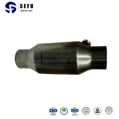 Sefu China Alumina Ceramic Factory Vehicle Ceramic Honeycomb Cordierite Substrate Universal High Flow Catalytic Converter