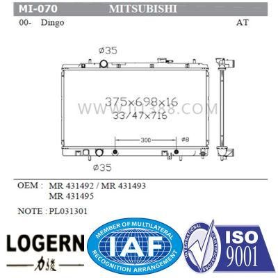 Auto Cool Radiator for Mitsubishi Dingo&prime;00- at