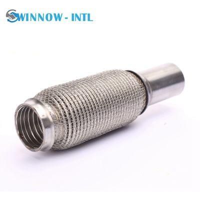 Factory Processes Stainless Steel Exhaust Flexible Pipe Muffler