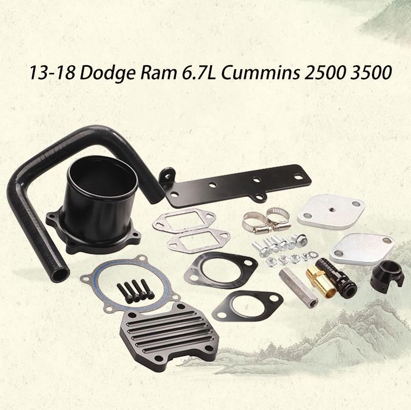 13-18 RAM 6.7L Diesel Egr Plate Cooler & Throttle Valve Delete Kit