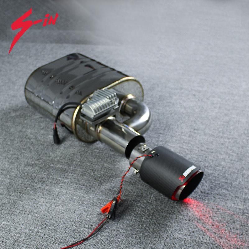 New Design SS304 Worm Electric Valve Muffler Kit with Remote