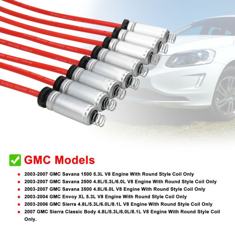 290mm Ignition Spark Plug Wire