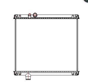 Truck Radiator Volvo CH CV CS Series OE# 1102080