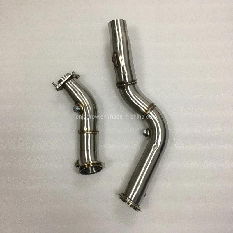 3′′ Stainless Steel Catless Exhaust Downpipe Fits for S55 14+ BMW M3 M4 2015 2016 2017