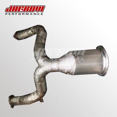 High Performance 304 Stainless Steel for Audi A8 2018+ Exhaust Downpipe