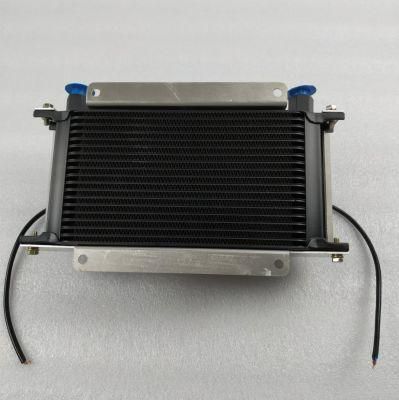 Universal 19 Rows An10 Oil Cooler with Double Fan