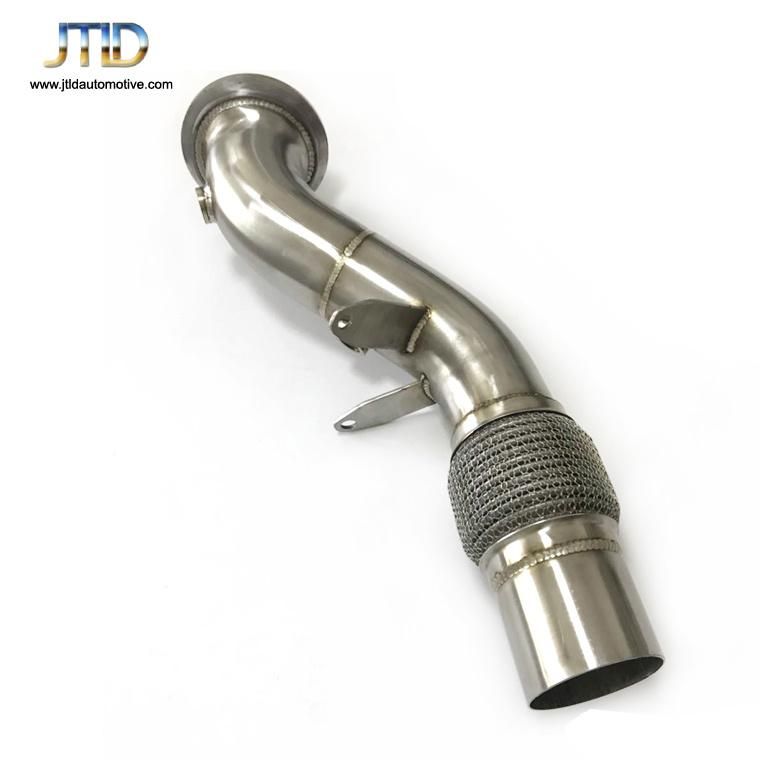 304 Stainless Steel Exhaust Pipe Catless Exhaust Downpipe for BMW B48 F30