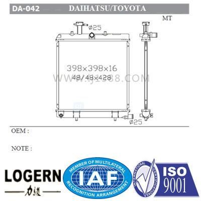Aluminum Plate Radiator for Daihatsu Hijet S320V/330W 2012- Mt
