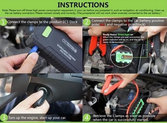 2022 Star Product Auto Battery Jump Starter 20000mAh