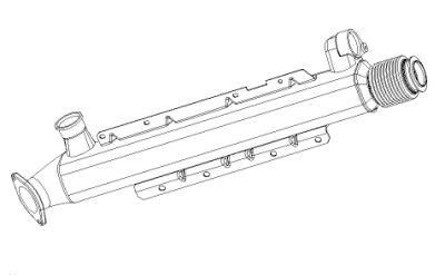 Stainless Steel Egr Cooler for Cummins Isx OEM: 2881747nx