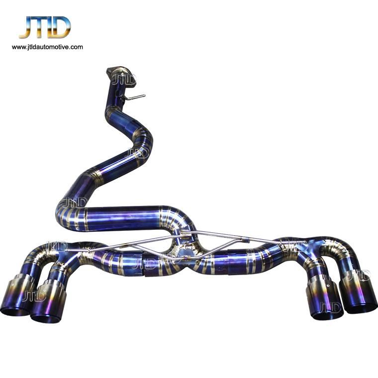 Titanium Muffler Quad Tip Exhaust System for BMW 1m N54 E82 for Sale