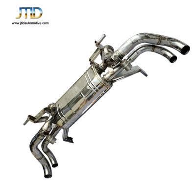 304 Stainless Steel Exhaust System Catback for Audi R8 V10 Quattro Spyder 7A 2015