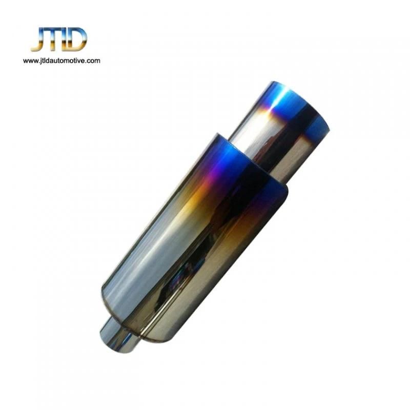High Quality Straight Exhaust Muffler Car Exhaust Muffler with Blue Tip for Hks