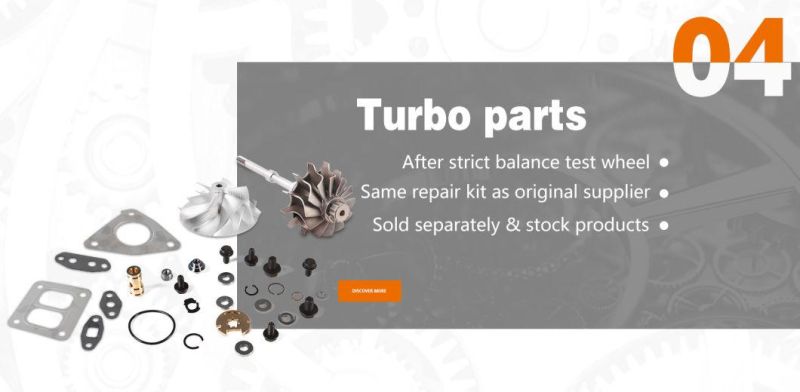 High Quality Turbocharger Kp35 54359880009 Replacement Turbo 54359700007 0375g9 for Mazda