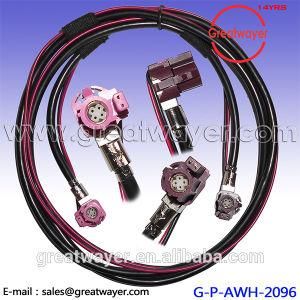 RF 6pins Connector (4+2) Adapter Bw Antenna Wire Harness