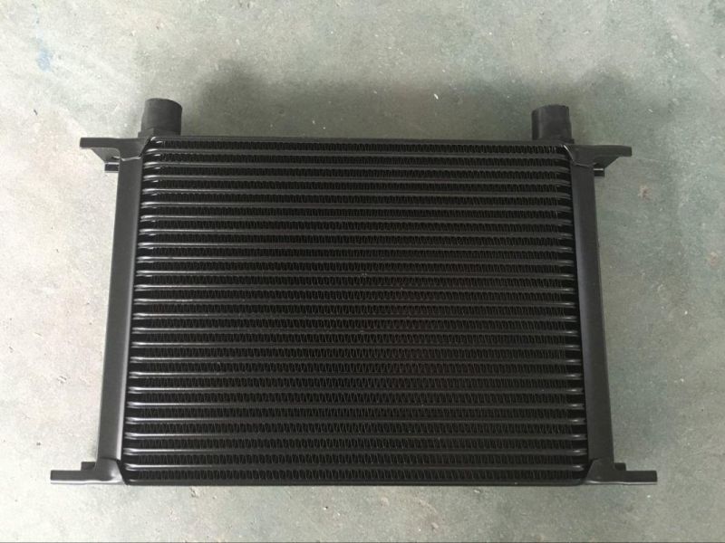 OEM Aluminum Brazed Plate Air Cooled Hydraulic Transmission Oil Cooler