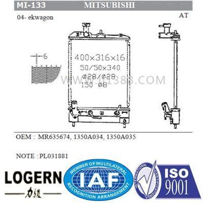 Mechanical Auto Radiator for Mitsubishi Ekwagon&prime;04- at