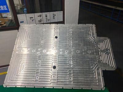 Heat Exchanger Cooling Aluminum Plate Evaporator for Electric Motor Car