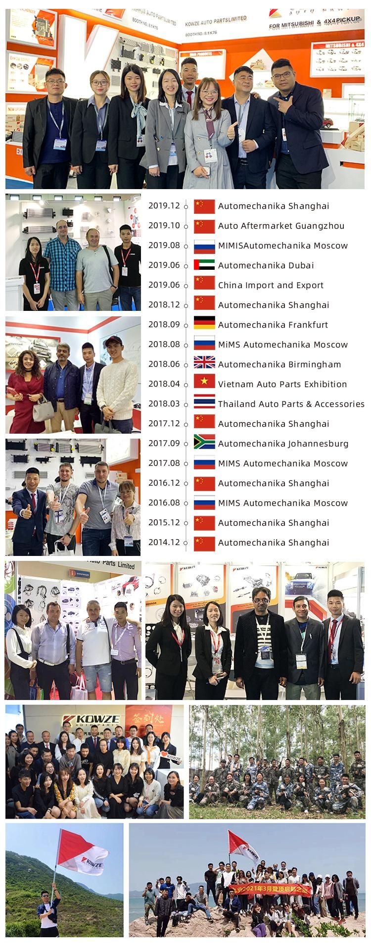 Kowze Car Parts Spare Parts Car Accessories Parts Auto Parts Engine Parts Car Parts for Mitsubishi L200 Pajero MPV Nissan Toyota Ford Isuzu Mazda Chevrolet