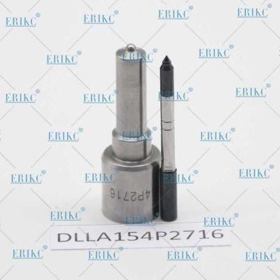 Erikc Dlla154p2716 Diesel Injector Nozzle Dlla 154 P 2716 Nozzle Spray Gun Dlla 154p2716 0433172716 for 0445111061 0445111060