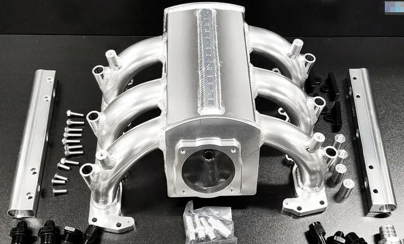 Billet Intake Manifold 70mm with Fuel Rail for Audi S4