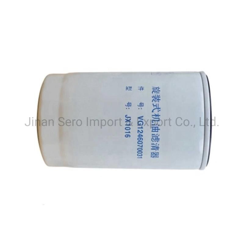 Truck Parts D12 Engine Spare Parts Vg1246070031 Oil Filter Used for China Sinotruk