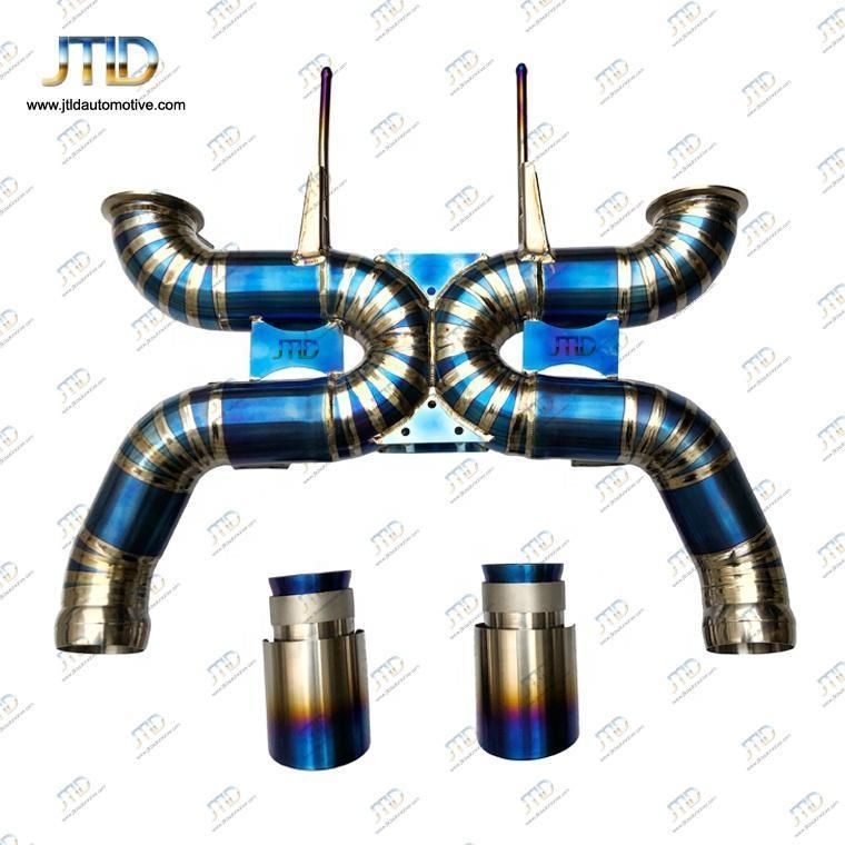 High Performance Titanium Exhaust Pipe Exhaust System for Mclaren 720s