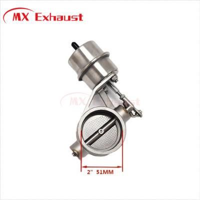 Hot Sales Stainless Steel Normally Open Exhaust Muffler Valve Universal Exhaust Vacuum Valve 2&quot;/2.5&quot;/3&quot;