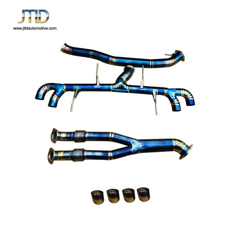 High Performance 102mm 4 Inch Straight Pipe Exhaust Catback System for Nissan Gtr R35