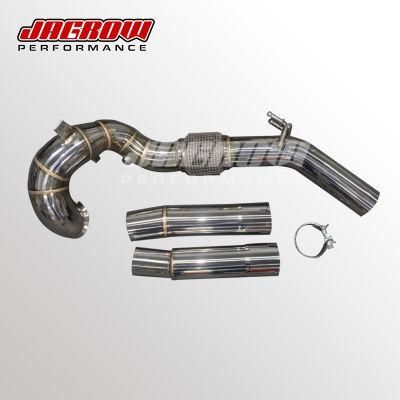 3.5 Inch Cast Pipe Exhaust Downpipe for VW Mk7 Mk7.5 Gti Audi A3 Ea888 Gen3