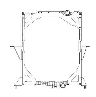 High Quality Competitive Price Truck Radiator for Volvo Terberg FM (98~08) OEM: 20460178, 65466A